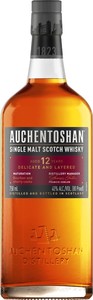 Auchentoshan 12 Year Old Single Malt Scotch Whisky Bottle