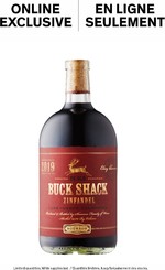 Buck Shack Bourbon Barrel Zinfandel 2019, Lake County Bottle