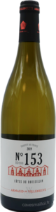 Arnaud De Villeneuve No 153 2021, A.P. Côtes De Roussillon Bottle