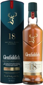 Glenfiddich 18 Y O, Single Malt Scotch Whisky Bottle