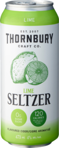Thornbury Lime Cider Seltzer (473ml) Bottle