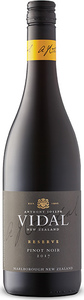 Anthony Joseph Vidal Reserve Pinot Noir 2019, Sustainable, Marlborough, South Island Bottle