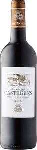 Château Castegens 2016, A.C. Castillon Côtes De Bordeaux Bottle