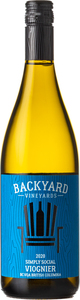 Backyard Vineyards Simply Social Viognier 2020 Bottle