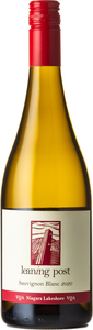 Leaning Post Wines Sauvignon Blanc 2020, Niagara Lakeshore Bottle