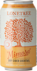 Lonetree Cider Mimosa Dry Cider Cocktail, Okanagan Valley (375ml) Bottle