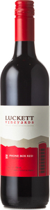 Luckett Vineyards Phone Box Red 2020, Nova Scotia Bottle