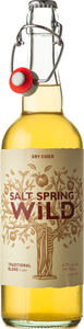 Salt Spring Wild Dry Cider Traditional Blend Bottle