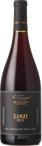 Westcott Gamay 2019, VQA Vinemount Ridge Bottle