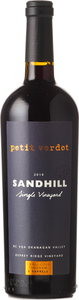 Sandhill Single Vineyard Petit Verdot Osprey Ridge Vineyard 2019, Okanagan Valley Bottle