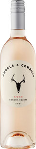 Angels & Cowboys Rosé 2021, Sonoma County Bottle