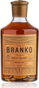 Branko Traditional Apricot Brandy, P.T.R. Golomeja Bottle