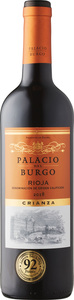 Palacio Del Burgo Crianza 2018, D.O.Ca Rioja Bottle