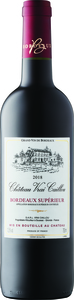 Château Vrai Caillou 2018, Vegan, Ac Bordeaux Supérieur Bottle