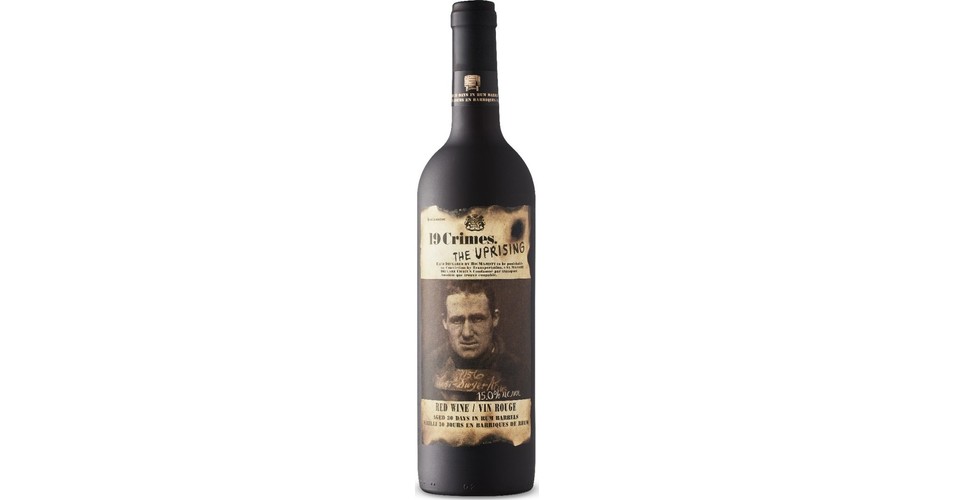 19 Crimes The Uprising Red Wine 2020 Expert wine ratings and wine