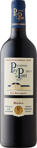 Château Pey De Pont 2015, Cru Bourgeois, A.C. Médoc Bottle