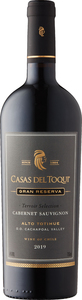 Casas Del Toqui Terroir Selection Alto Totihue Gran Reserva Cabernet Sauvignon 2019, Valle Del Cachapoal Bottle