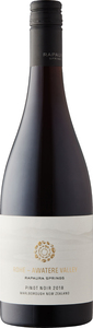 Rapaura Springs Rohe Awatere Valley Pinot Noir 2018, Marlborough Bottle