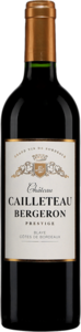 Château Cailleteau Bergeron Prestige 2019, A.C. Blaye Côtes De Bordeaux  Bottle