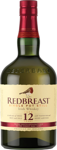Redbreast 12 Year Old Irish Whiskey Bottle