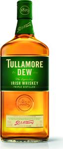 Tullamore D.E.W. Irish Whiskey Bottle