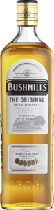 Bushmills Irish Whiskey Bottle