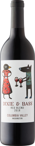 Dixie & Bass Red Blend 2018, Columbia Valley Bottle
