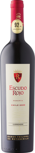 Escudo Rojo Reserva Carmenère 2020, Valle De Colchagua Bottle