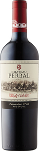 Château Perbal Family Selection Carmenère 2018, Valle Del Maule Bottle