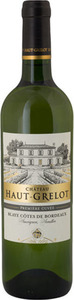 Château Haut Grelot Première Cuvée Sauvignon Semillon 2021, A.C. Blanc Côtes De Blaye, Bordeaux Bottle
