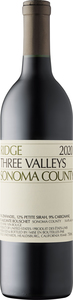 Ridge Three Valleys 2020, Sonoma County Bottle