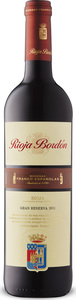 Bordón Gran Reserva 2011, Doca Rioja Bottle