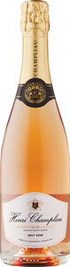Henri Champliau Brut Rosé Crémant De Bourgogne, Traditional Method, Ac, Burgundy, France Bottle