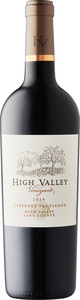 High Valley Vineyard Cabernet Sauvignon 2019, High Valley, Lake County Bottle