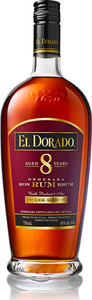 El Dorado 8 Yo Rum, Guyana Bottle