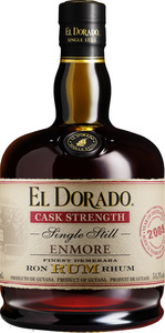 El Dorado Enmore Single Still Demerara Rum 2009, Product Of Guyana Bottle