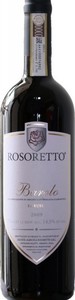 Rosoretto Barolo Parussi 2019, D.O.C.G. Castiglione Falletto Bottle