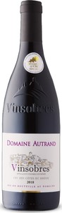Domaine Autrand Vinsobres 2022, A.C. Côtes Du Rhône Bottle