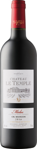 Château Le Temple 2016, Ac Médoc Bottle