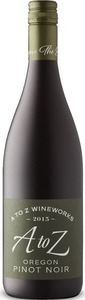 A To Z Wineworks Pinot Noir 2021, Oregon Bottle