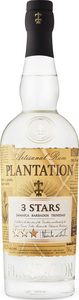 Plantation 3 Star White Rum, Jamaica Barbados Trinidad Bottle