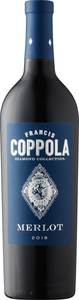Francis Coppola Diamond Collection Blue Label Merlot 2018, California Bottle