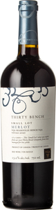 Thirty Bench Small Lot Merlot 2020, VQA Beamsville Bench Bottle