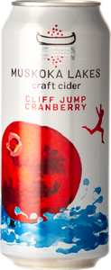 Muskoka Lakes Cliff Jump Cranberry Cider (473ml) Bottle