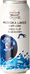 Muskoka Lakes Back Flip Blueberry Cider (473ml) Bottle