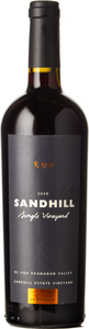 Sandhill Small Lots Program Two Sandhill Estate Vineyard 2020, BC VQA Okanagan Valley Bottle
