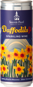 Seaside Pearl Daffodils Sparkling To Go, Fraser Valley (250ml) Bottle