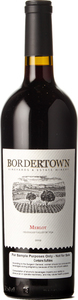 Bordertown Merlot 2020, Okanagan Valley Bottle