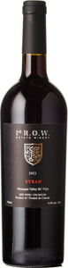 1st R.O.W. Estate Winery Syrah 2021, Okanagan Valley Bottle