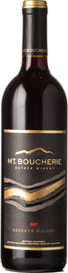 Mt. Boucherie Reserve Malbec 2019, BC VQA British Columbia Bottle